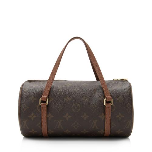 Louis Vuitton Vintage Monogram Canvas Papillon 26 Satchel