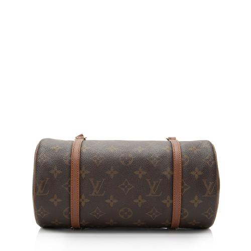 Louis Vuitton Vintage Monogram Canvas Papillon 26 Satchel