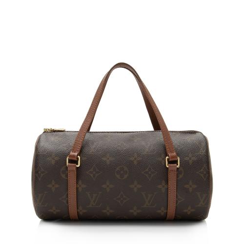 Louis Vuitton Vintage Monogram Canvas Papillon 26 Satchel