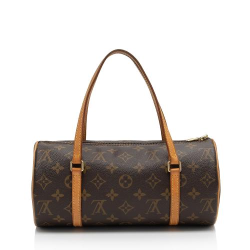 Louis Vuitton Vintage Monogram Canvas Papillon 26 Satchel