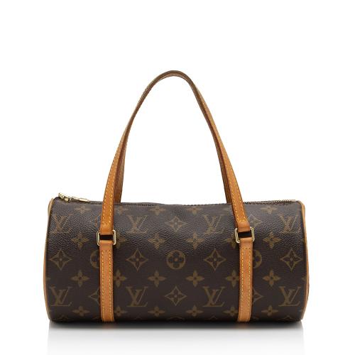 Louis Vuitton Vintage Monogram Canvas Papillon 26 Satchel