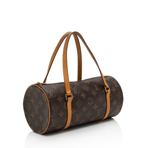 Louis Vuitton Vintage Monogram Canvas Papillon 26 Satchel