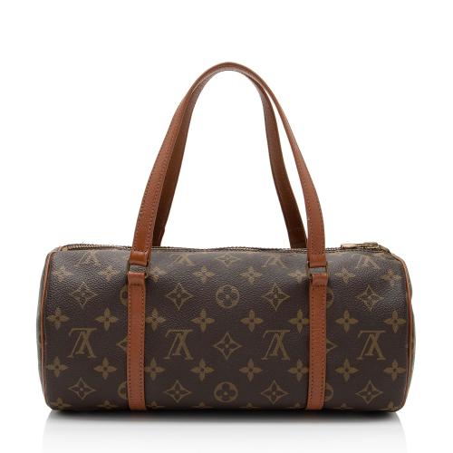 Louis Vuitton Vintage Monogram Canvas Papillon 30 Satchel