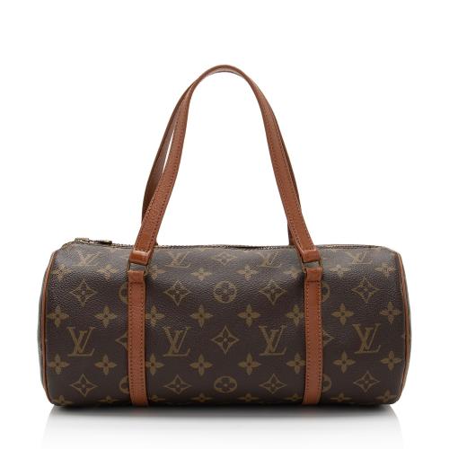 Louis Vuitton Vintage Monogram Canvas Papillon 30 Satchel