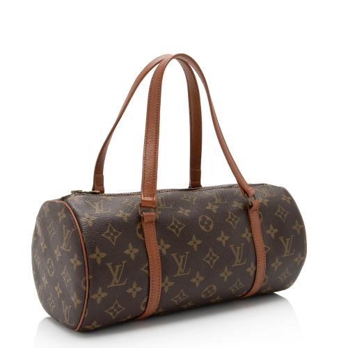 Louis Vuitton Vintage Monogram Canvas Papillon 30 Satchel