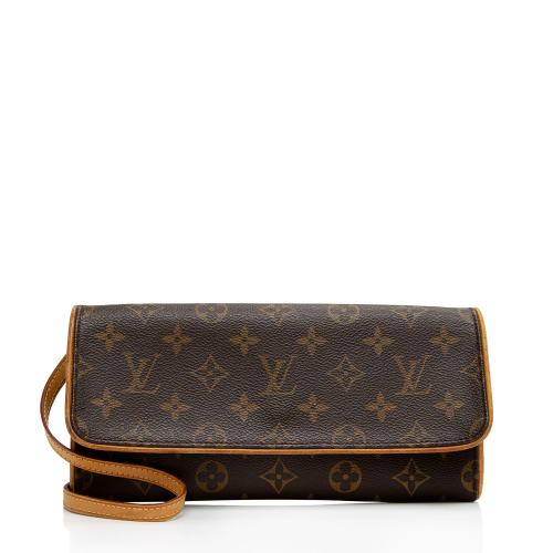 Louis Vuitton Vintage Monogram Canvas Pochette Twin GM Shoulder Bag