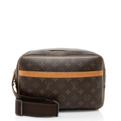 Louis Vuitton Vintage Monogram Canvas Reporter PM Messenger