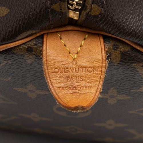 Louis Vuitton Vintage Monogram Canvas Speedy 30 Satchel