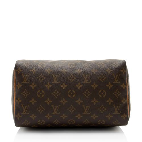 Louis Vuitton Vintage Monogram Canvas Speedy 30 Satchel