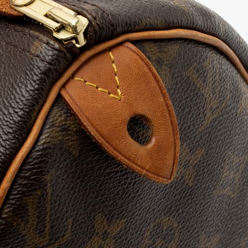 Louis Vuitton Vintage Monogram Canvas Speedy 30 Satchel