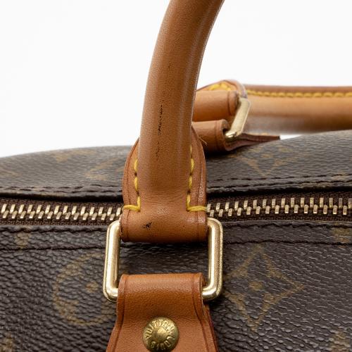 Louis Vuitton Vintage Monogram Canvas Speedy 30 Satchel