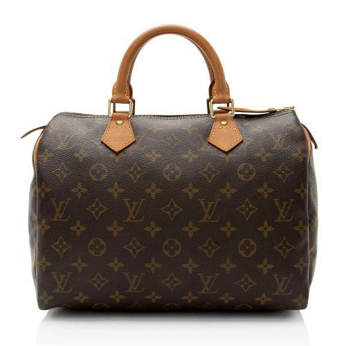 Louis Vuitton Vintage Monogram Canvas Speedy 30 Satchel