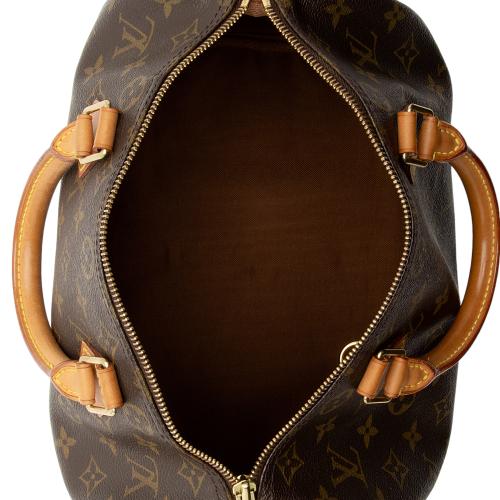 Louis Vuitton Vintage Monogram Canvas Speedy 30 Satchel