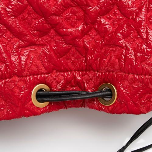 Louis Vuitton Vinyl Squishy Inventeur Drawstring Shoulder Bag