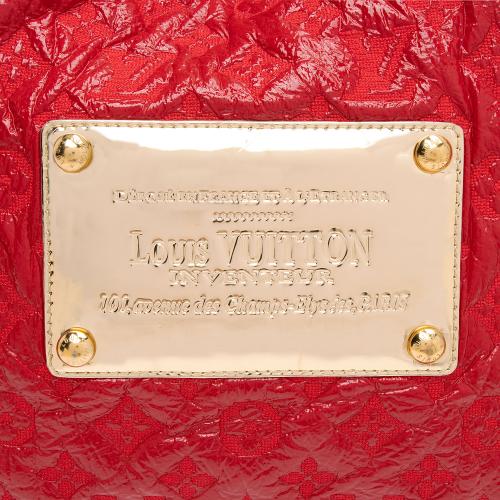 Louis Vuitton Vinyl Squishy Inventeur Drawstring Shoulder Bag