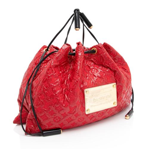 Louis Vuitton Vinyl Squishy Inventeur Drawstring Shoulder Bag