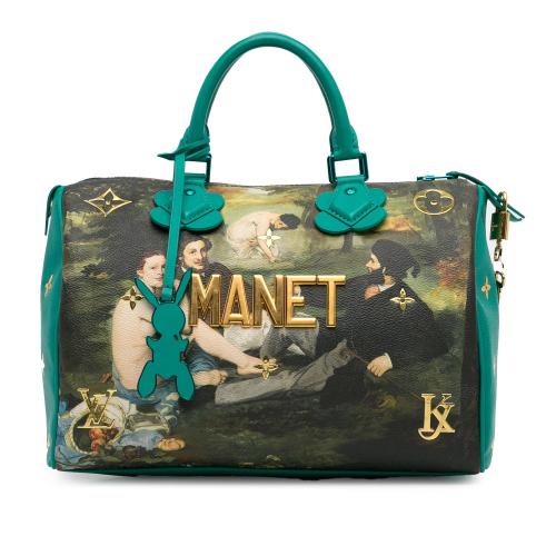 Louis Vuitton x Jeff Koons Masters Collection Manet Speedy 30