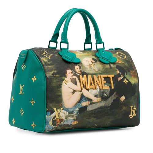 Louis Vuitton x Jeff Koons Masters Collection Manet Speedy 30