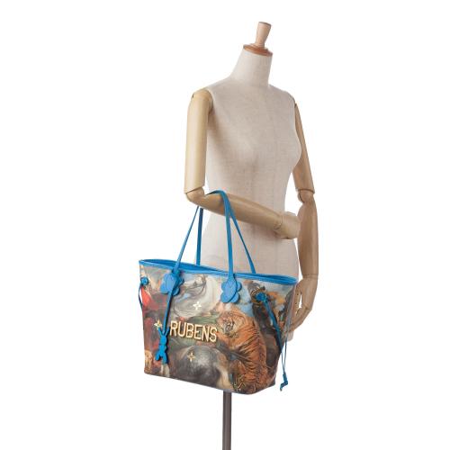 Louis Vuitton x Jeff Koons Masters Collection Rubens Neverfull MM