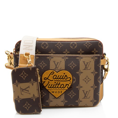 Louis Vuitton x NIGO Reverse Monogram Stripes Trio Messenger