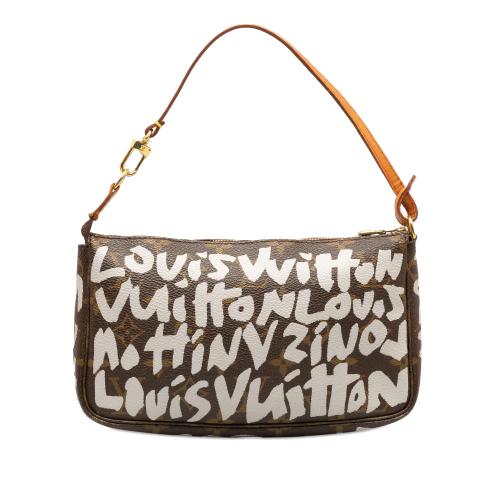 Louis Vuitton x Stephen Sprouse Monogram Graffiti Pochette Accessoires