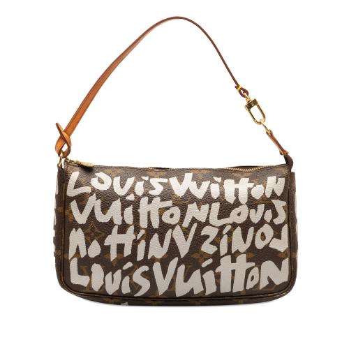 Louis Vuitton x Stephen Sprouse Monogram Graffiti Pochette Accessoires