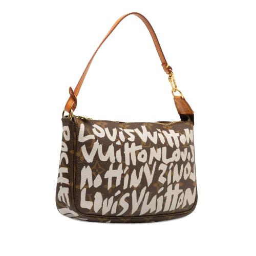 Louis Vuitton x Stephen Sprouse Monogram Graffiti Pochette Accessoires