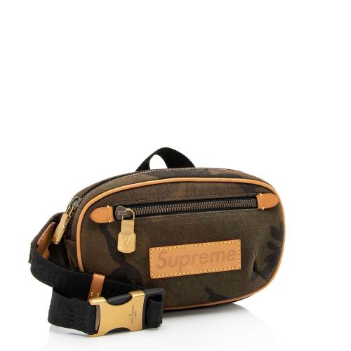 Louis Vuitton x Supreme Camouflage Canvas Bum Bag