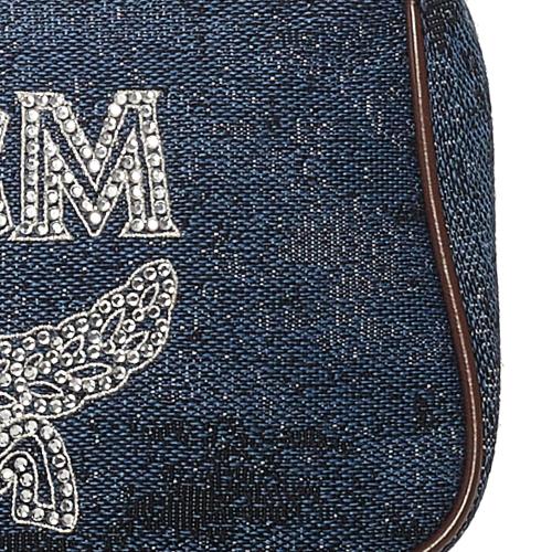 MCM Denim Satchel