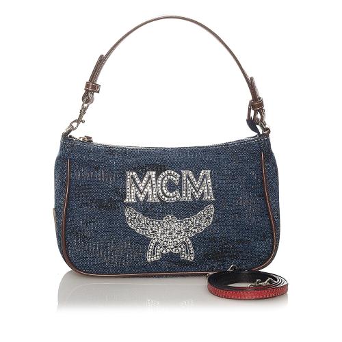 MCM Denim Satchel