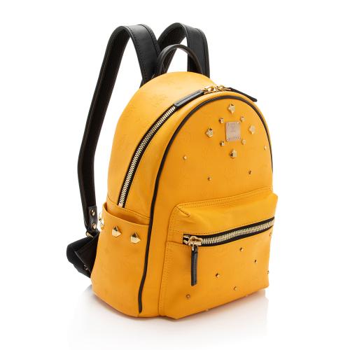 Mcm yellow backpack best sale