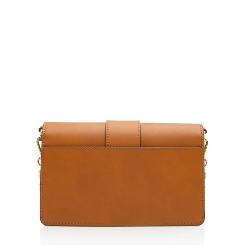 MCM Embossed Leather Tracy Mini Crossbody