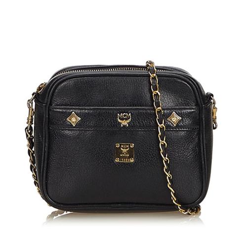 MCM Vintage Leather Charms Chain Crossbody - FINAL SALE