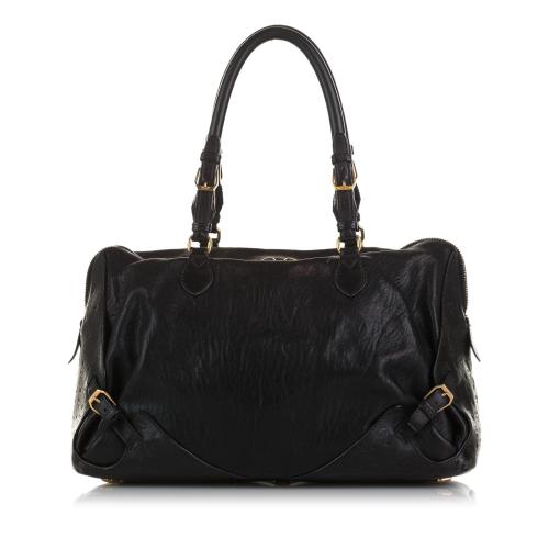 MCM Leather Shoulder Bag