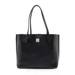 MCM Leather Yris Medium Shopper Tote