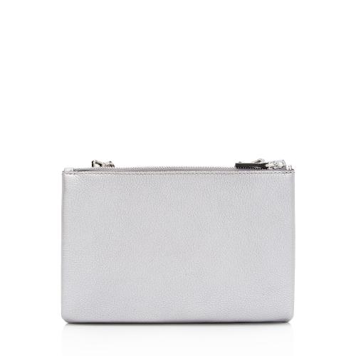 MCM Metallic Grained Calfskin Milla Crossbody