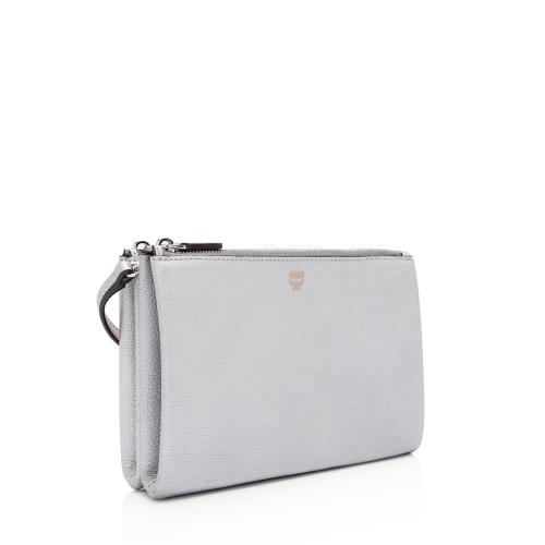 MCM Metallic Grained Calfskin Milla Crossbody