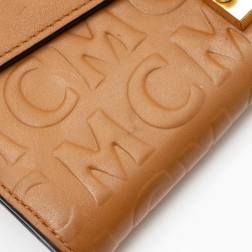 MCM Monogram Leather Patricia Wallet On Chain