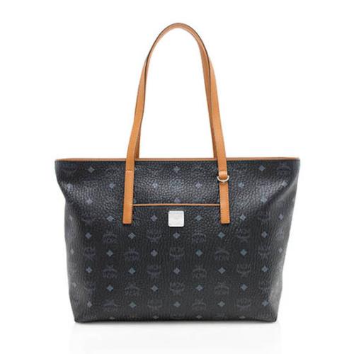 MCM Visetos Anya Top-Zip Tote