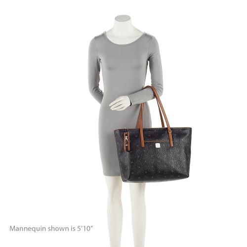 MCM Visetos Anya Top-Zip Tote