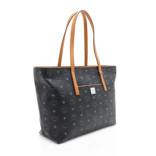 MCM Visetos Anya Top-Zip Tote