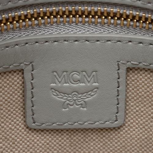 MCM Visetos Aren Mini Shopper Tote