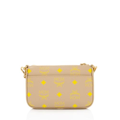 MCM Visetos Color Splash Chain Mini Crossbody