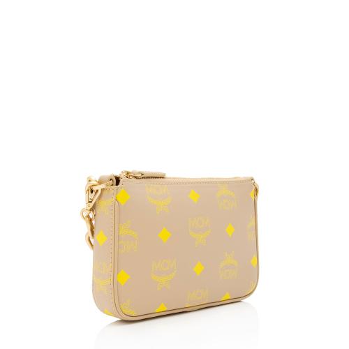 MCM Visetos Color Splash Chain Mini Crossbody