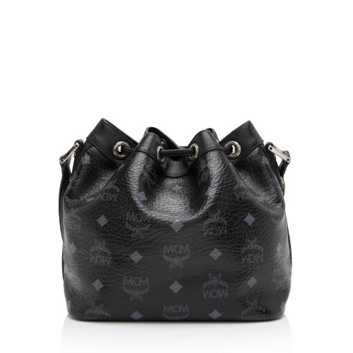 MCM Visetos Essential Drawstring Small Bucket Bag - FINAL SALE