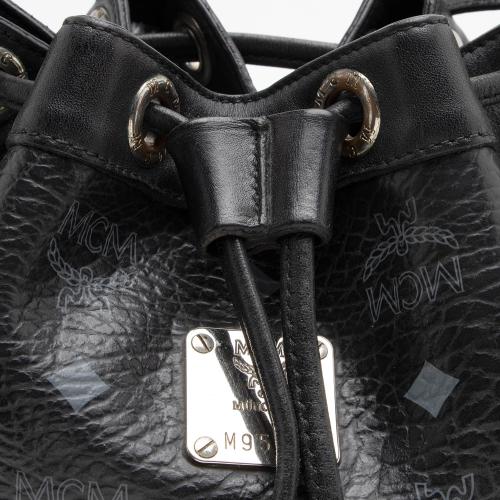 MCM Visetos Essential Drawstring Small Bucket Bag - FINAL SALE