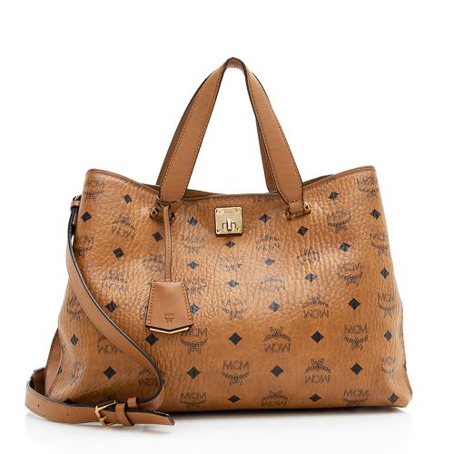 MCM Visetos Essential Large Tote