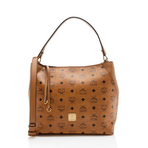 MCM Visetos Klara Shoulder Bag