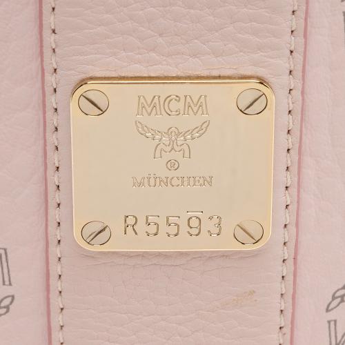 MCM Visetos Liz Reversible Medium Shopper Tote