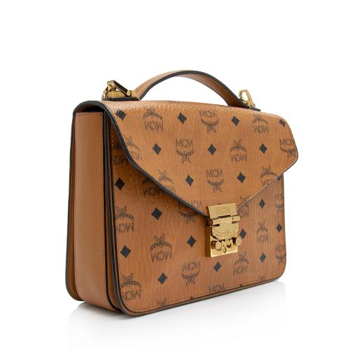 MCM Visetos Patricia Medium Satchel